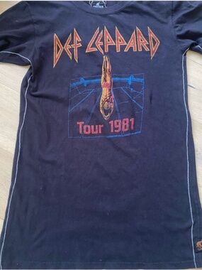 Trunk Brand Def Leppard Tour Mini Dress